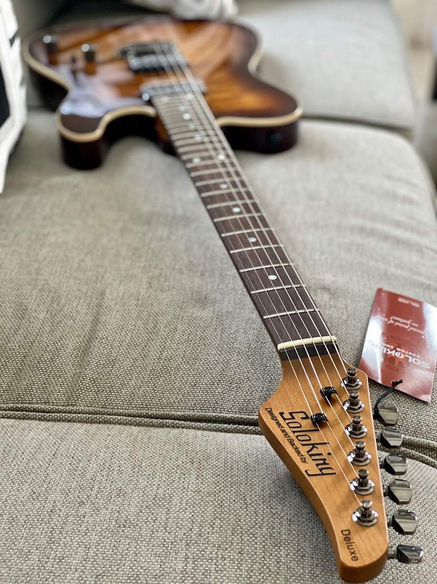 Soloking MT-1 FM 24 Deluxe MKII in Bengal Burst