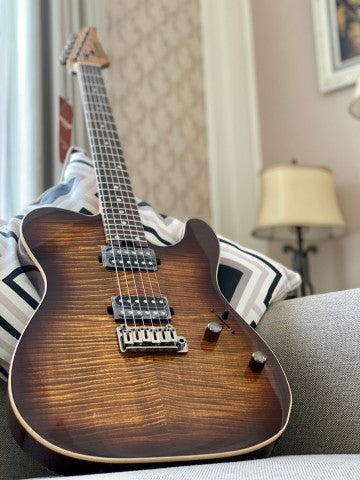 Soloking MT-1 FM 24 Deluxe MKII in Bengal Burst