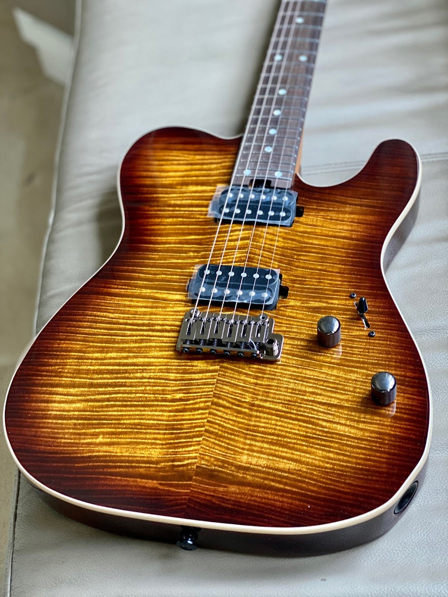 Soloking MT-1 FM 24 Deluxe MKII in Bengal Burst
