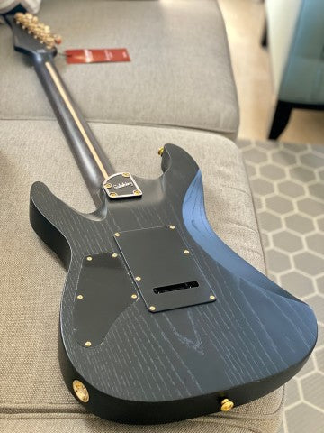 Soloking MS-1 Custom 24 HH Flat Top in Open Pore Black Satin Nafiri Special Run