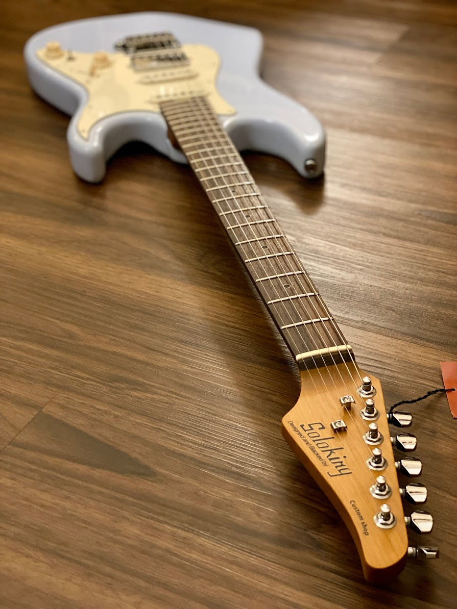 Soloking MS-11 Classic MKII with rosewood FB in Sonic Blue