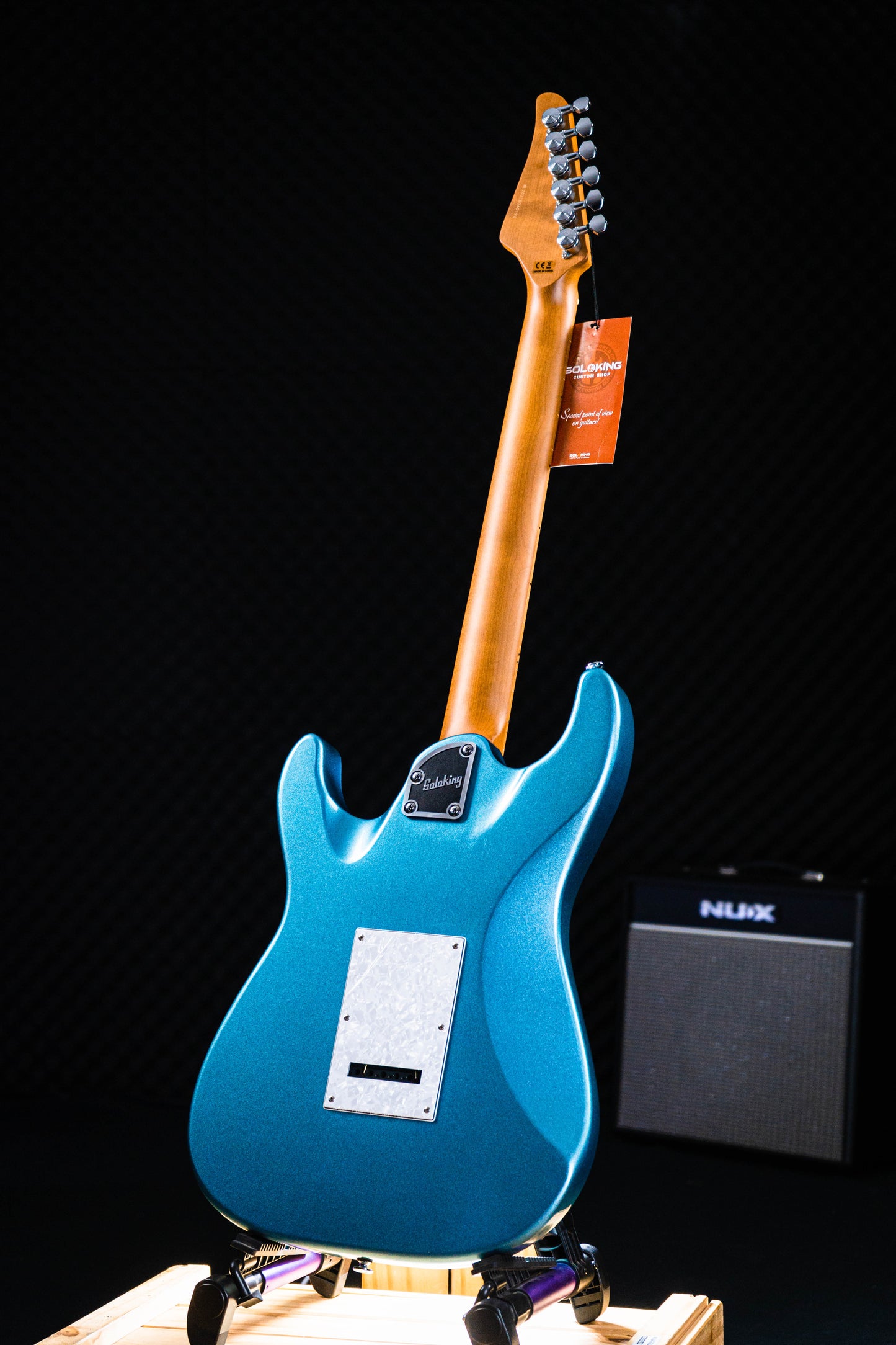 Soloking MS-1 Classic in Lake Placid Blue with Roasted Maple Neck and FB