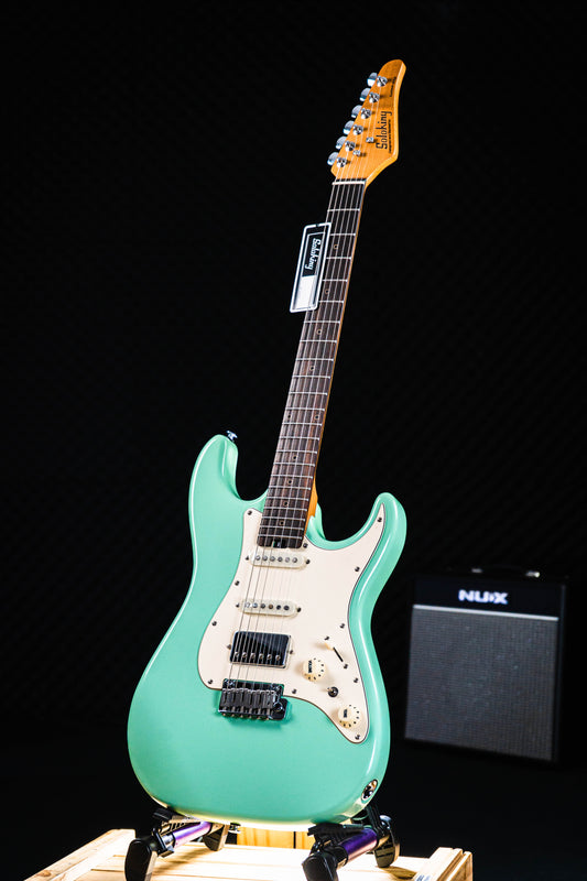 Soloking MS-11 Classic MKII with rosewood FB in Surf Green