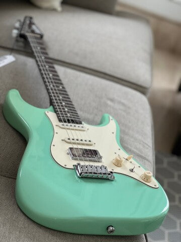 Soloking MS-11 Classic with One Piece Rosewood Neck in Surf Green Nafiri Special Run