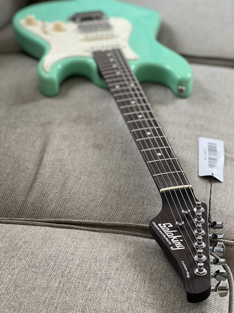 Soloking MS-11 Classic with One Piece Rosewood Neck in Surf Green Nafiri Special Run