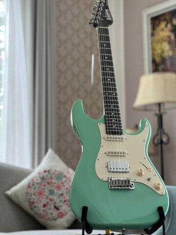 Soloking MS-11 Classic with One Piece Rosewood Neck in Surf Green Nafiri Special Run