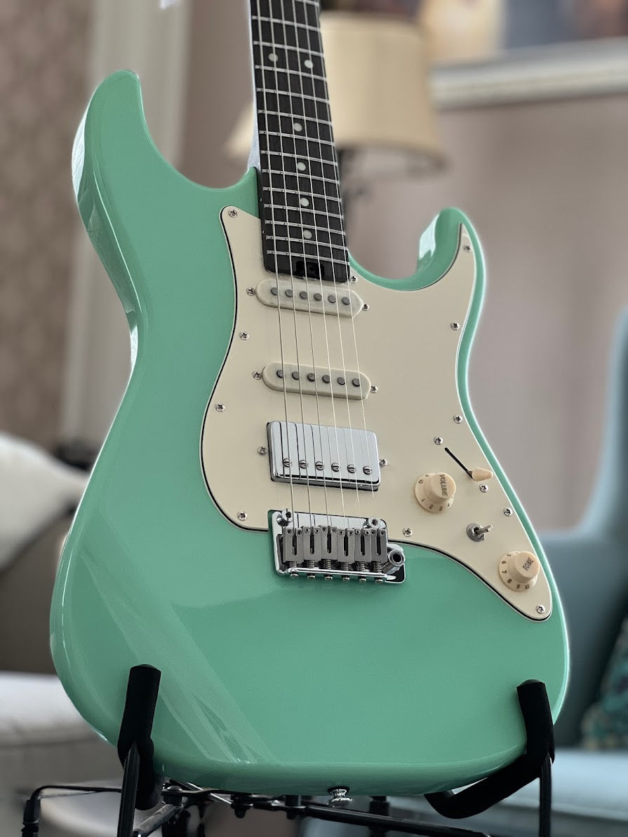 Soloking MS-11 Classic with One Piece Rosewood Neck in Surf Green Nafiri Special Run