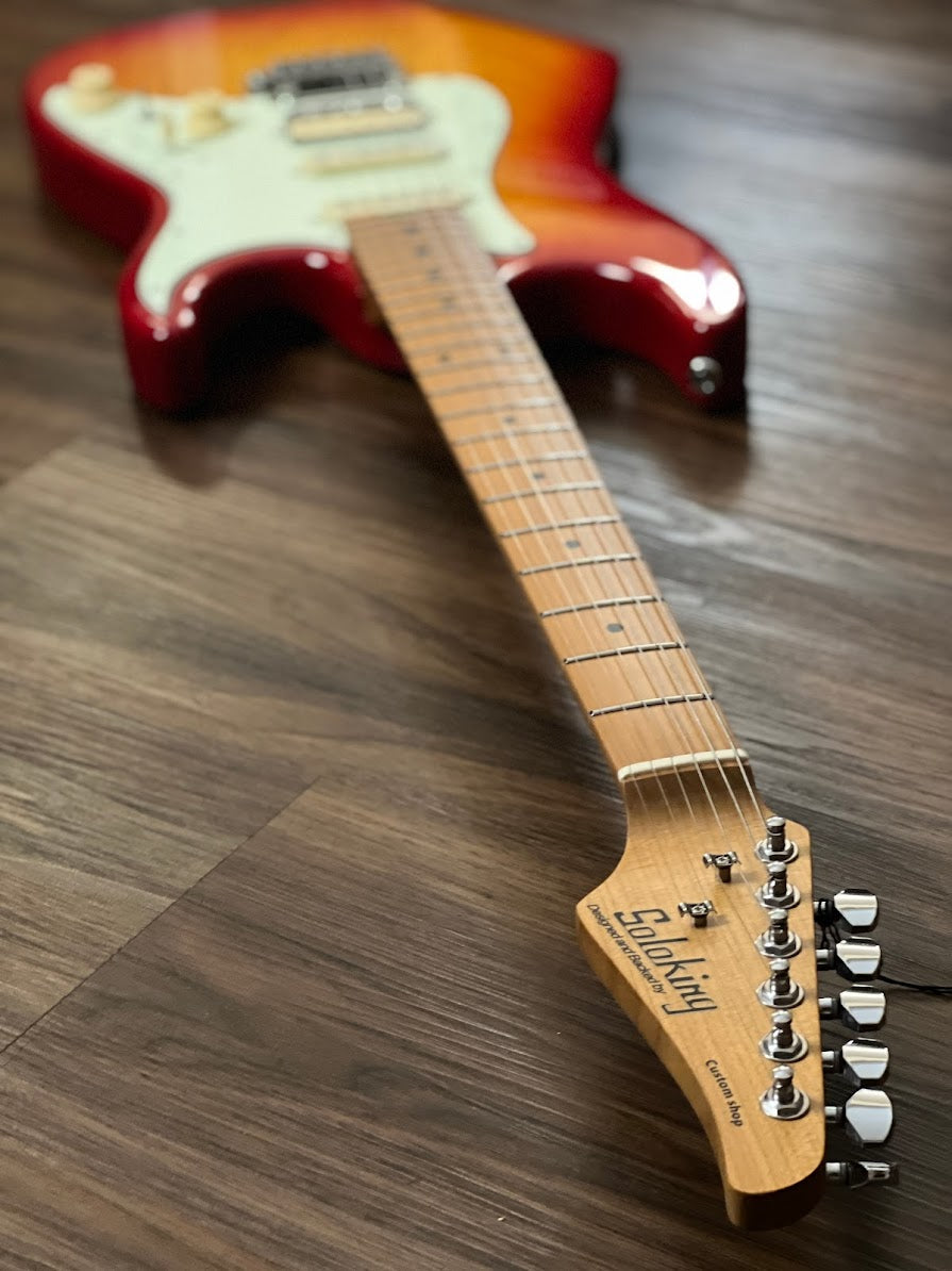 Soloking MS-1 Classic ASH in Plasma Red Burst Nafiri Special Run