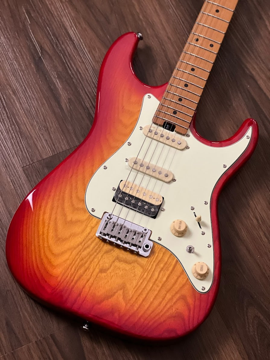 Soloking MS-1 Classic ASH in Plasma Red Burst Nafiri Special Run