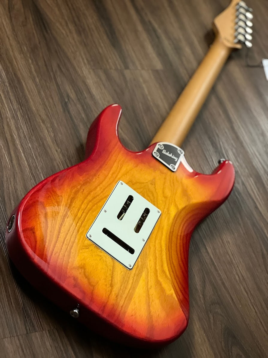 Soloking MS-1 Classic ASH in Plasma Red Burst Nafiri Special Run