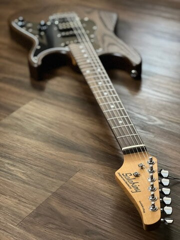 Soloking MS-1 Classic ASH in Torched Black with Rosewood FB Nafiri Special Run