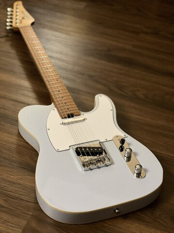 Soloking T-1B Vintage MKII with Roasted Maple Neck and FB in Faded Sonic Blue