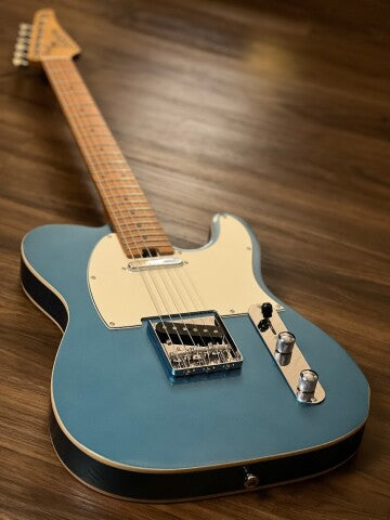 Soloking T-1B Vintage MKII with Roasted Maple Neck and FB in Tidepool