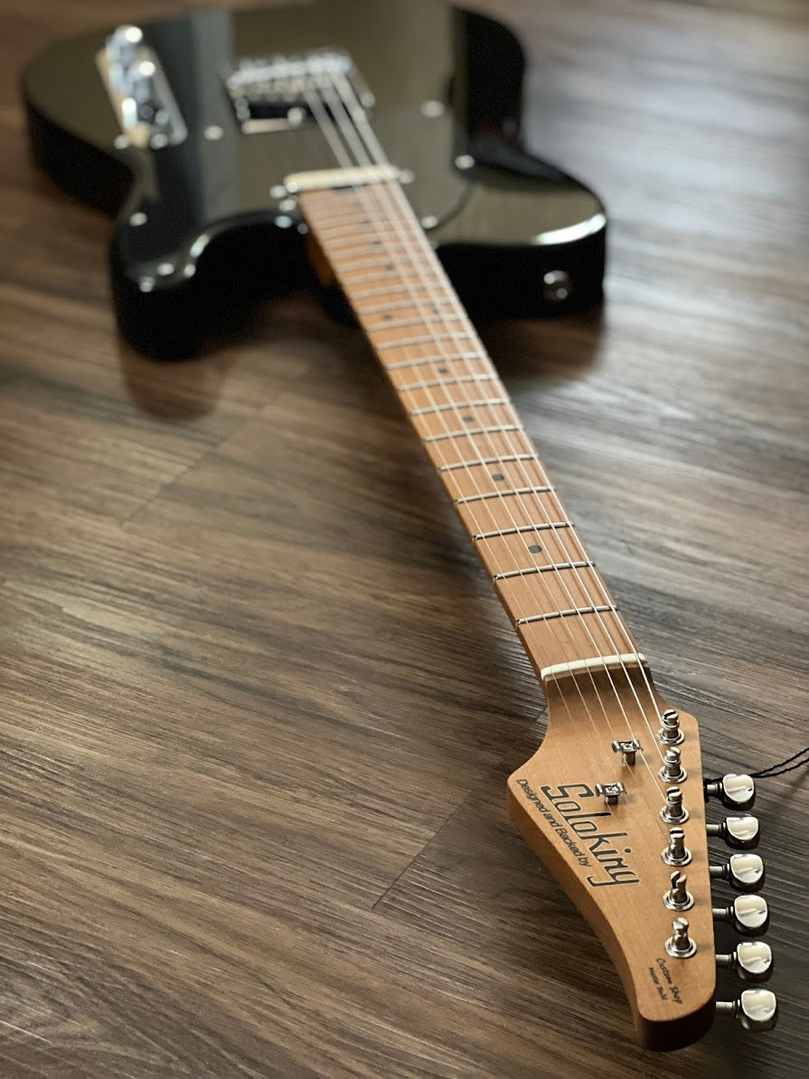 Soloking MT-1 Vintage MKII with Roasted Maple Neck in Black