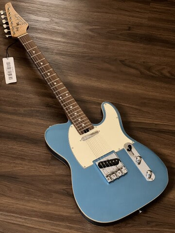 Soloking T-1B Vintage MKII with Roasted Maple Neck and Rosewood FB in Tidepool