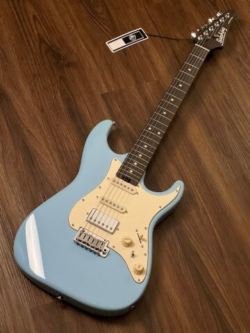 Soloking MS-11 Classic with One Piece Rosewood Neck in Daphne Blue Nafiri Special Run