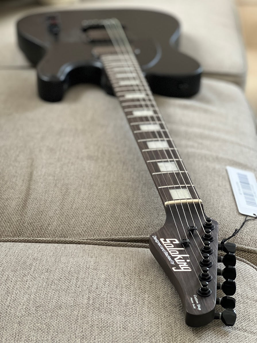 Soloking MT-1 Modern HH 24 in Satin Black Matte Nafiri Special Run