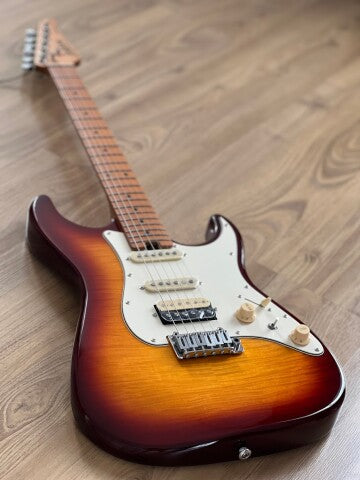 Soloking MS-1 Classic MKII in Sienna Sunburst with 5A Flame Top Nafiri Special Run
