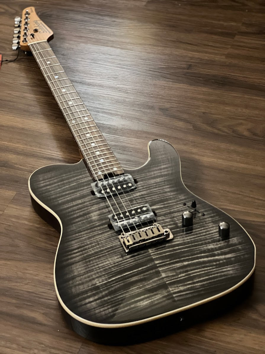 Soloking MT-1 FM 24 Deluxe in Charcoal Burst