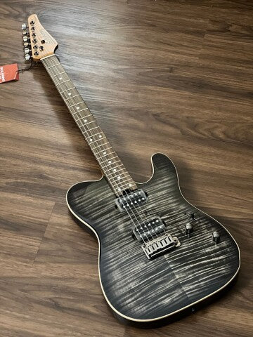 Soloking MT-1 FM 24 Deluxe in Charcoal Burst