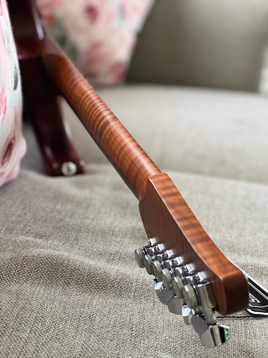 Soloking MS-1 FM Artisan with Roasted Flame Neck in Caramel Nafiri Special Run