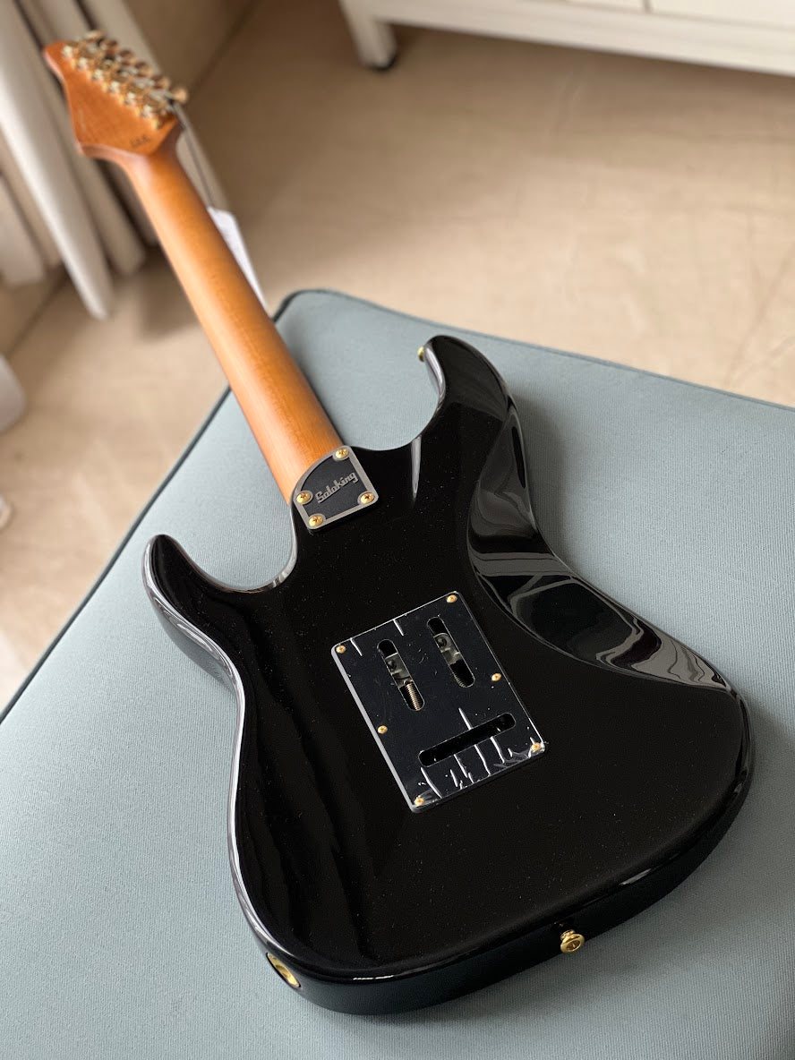 Soloking MS-1 Classic MKII in Black Beauty Anodized Gold Pickguard Nafiri Special Run