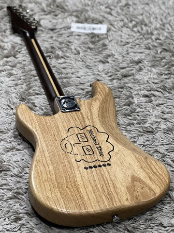 Soloking MS-1 Artisan Hand Painted Nevermind by The Simpsons Tribute #001