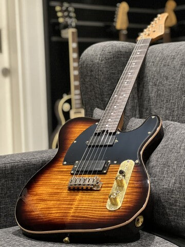 Soloking MT-1 FM 22 Deluxe HH MOD Fishman Fluence in Shaded Edgeburst