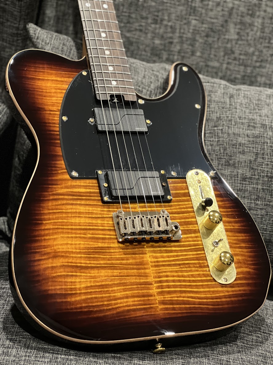 Soloking MT-1 FM 22 Deluxe HH MOD Fishman Fluence in Shaded Edgeburst