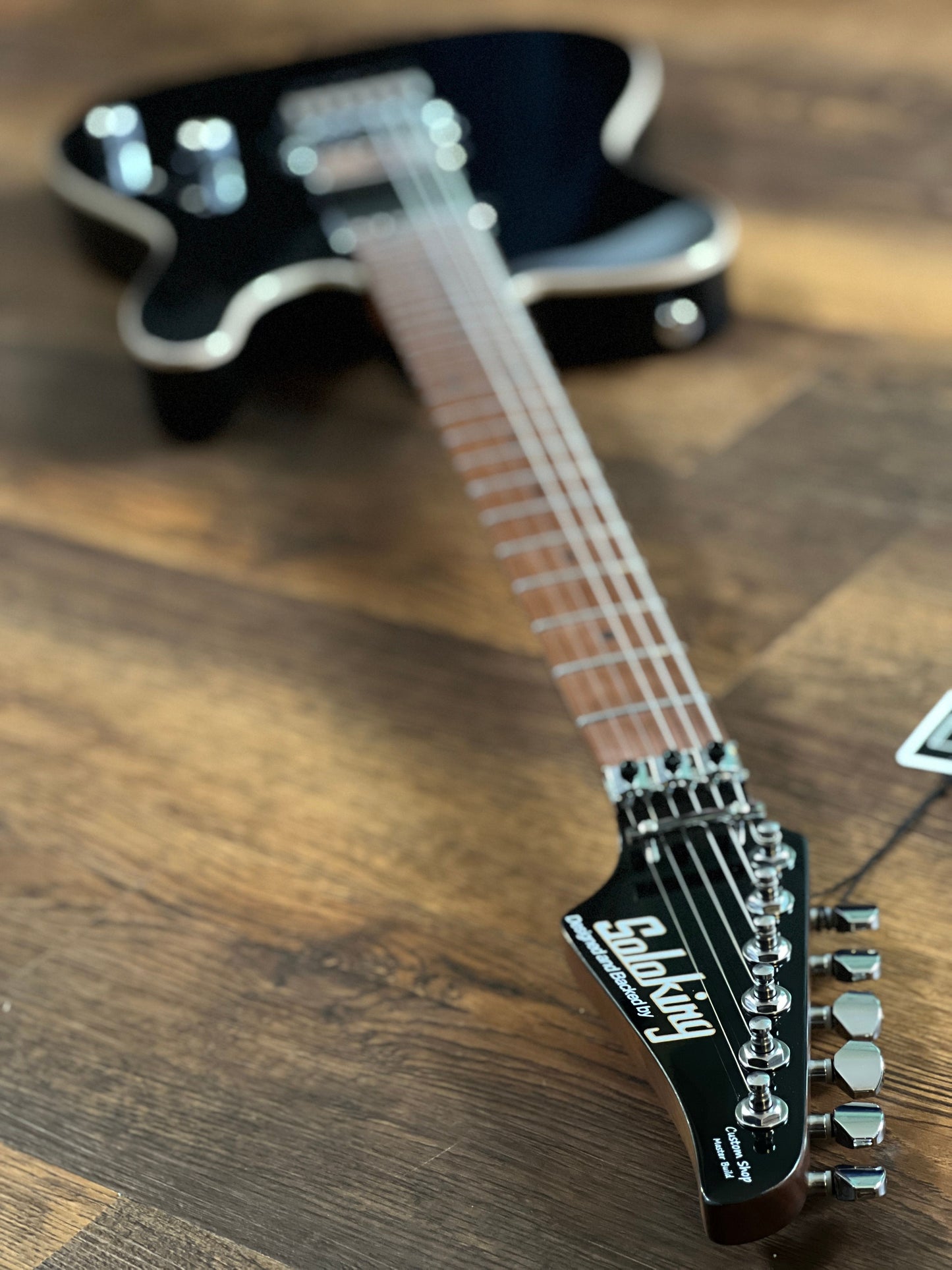 Soloking MT-1 Modern HH FR 24 in Black Nafiri Special Run