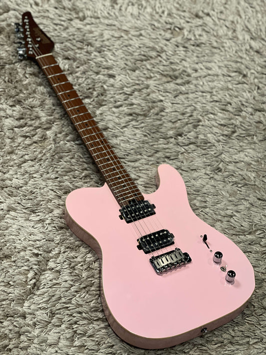 Soloking MT-1 Modern HH 24 Pro in Shell Pink with 9 Sound Switch