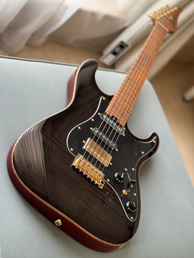 Soloking MS-1 Classic FMN Elite in Moonlight Burst with Roasted Flame Maple Neck