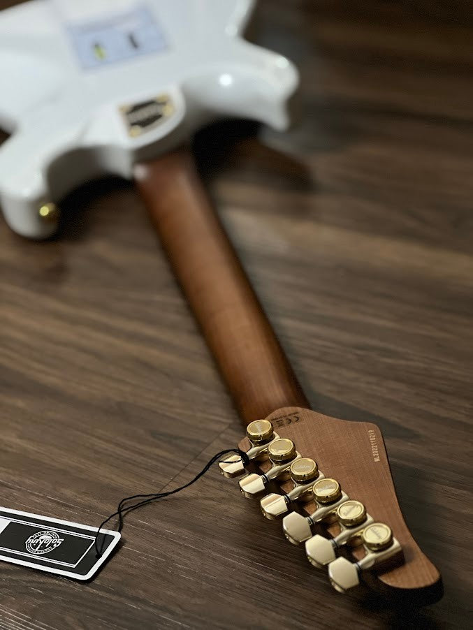 Soloking MS-1 Classic MKII in Olympic White Gold Hardware Nafiri Special Run Jescar