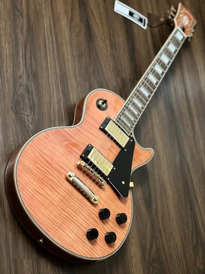 Soloking SLC60FM in with Gold Hardware in Trans Pink
