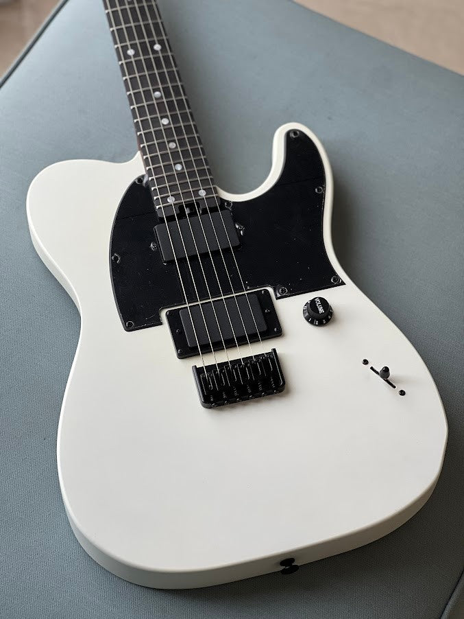Soloking MT-1 Deluxe HH 24 in Satin White Matte Nafiri Special Run JESCAR