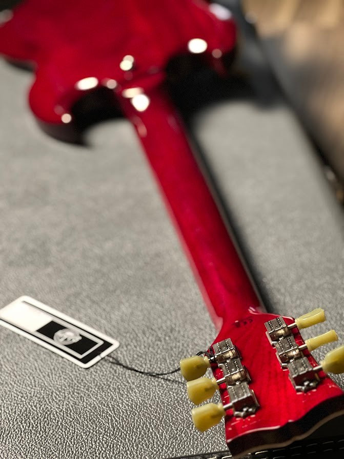 Soloking SG60 Vibrola in Transparent Red Cherry Nafiri Special Run Jescar