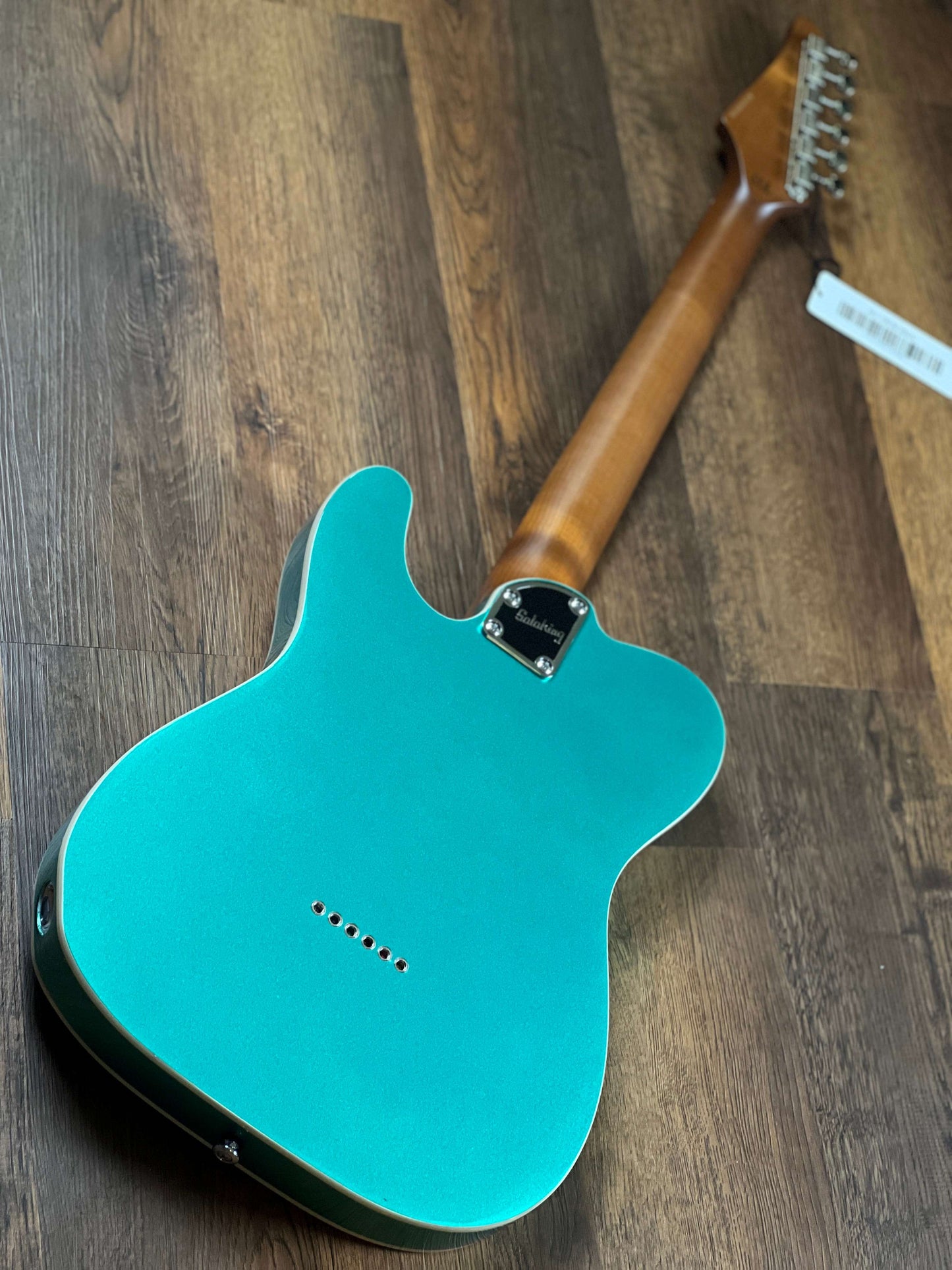 Soloking T-1B Vintage MKII with Roasted Maple Neck and Rosewood FB in Sherwood Green Metallic