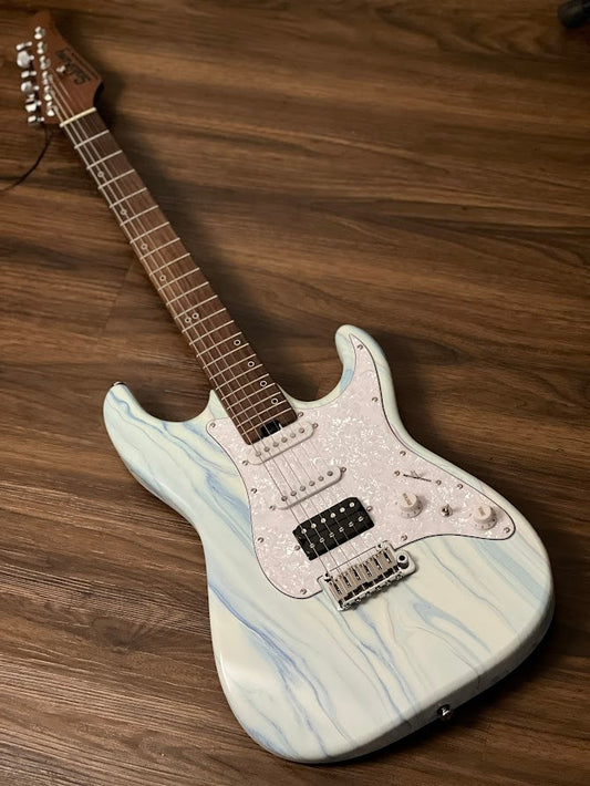 Soloking MS-1 Classic MKII in White Blue Marble Nafiri Special Run