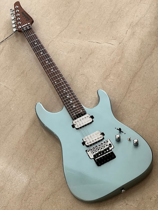 Soloking MS-1 Custom 24 HH FR Elite in Ice Blue Metallic