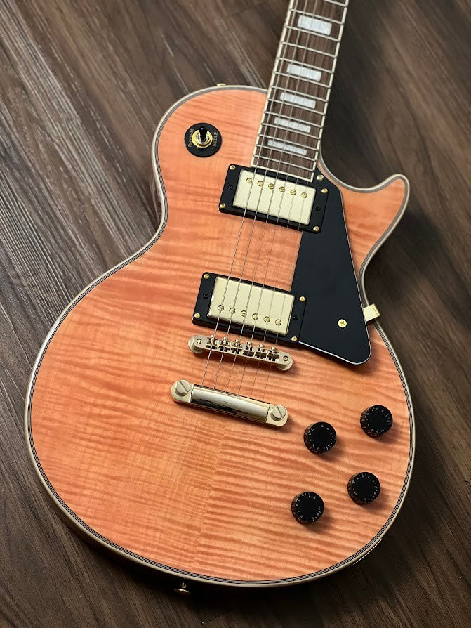 Soloking SLC60FM in with Gold Hardware in Trans Pink