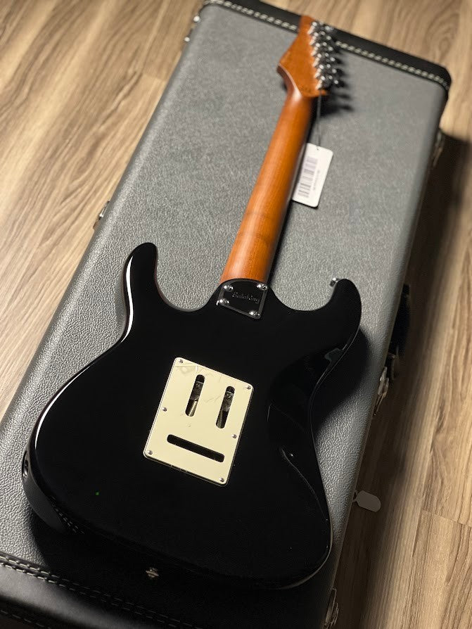 Soloking MS-11 Classic MKII with Roasted Maple FB in Ink Black