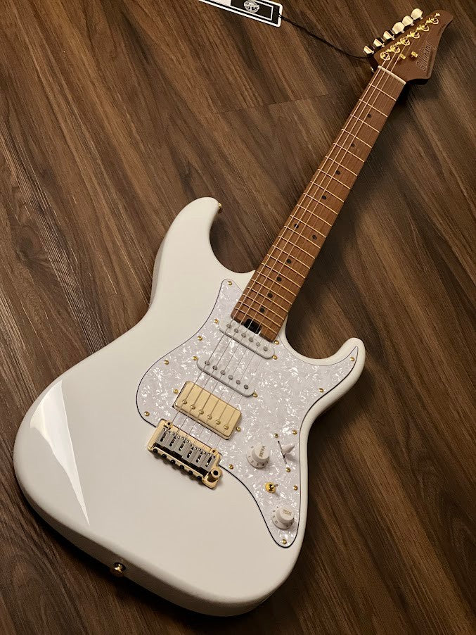Soloking MS-1 Classic MKII in Olympic White Gold Hardware Nafiri Special Run Jescar