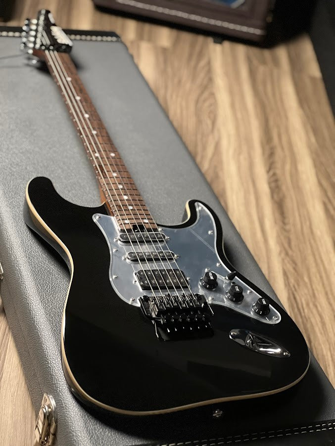 Soloking MS-1 Classic 24 HSS FR Flat Top in Black Mirror Nafiri Special Run Jescar