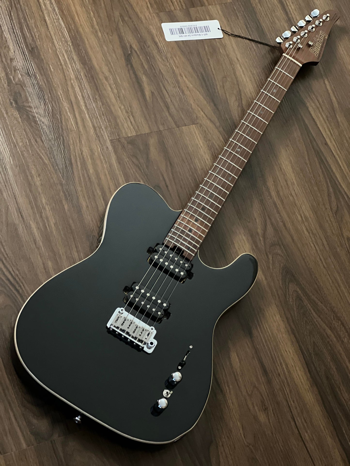 Soloking MT-1 Modern HH 24 Pro in Black with 9 Sound Switch