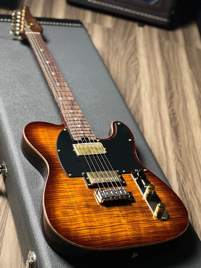 Soloking MT-1 FMT 22 Deluxe HH in Shaded Edgeburst Nafiri Special Run