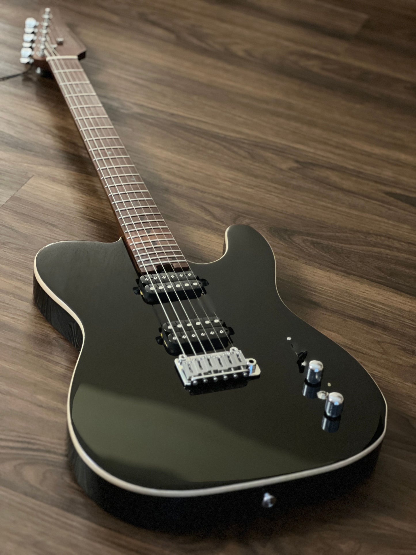 Soloking MT-1 Modern HH 24 Pro in Black with 9 Sound Switch