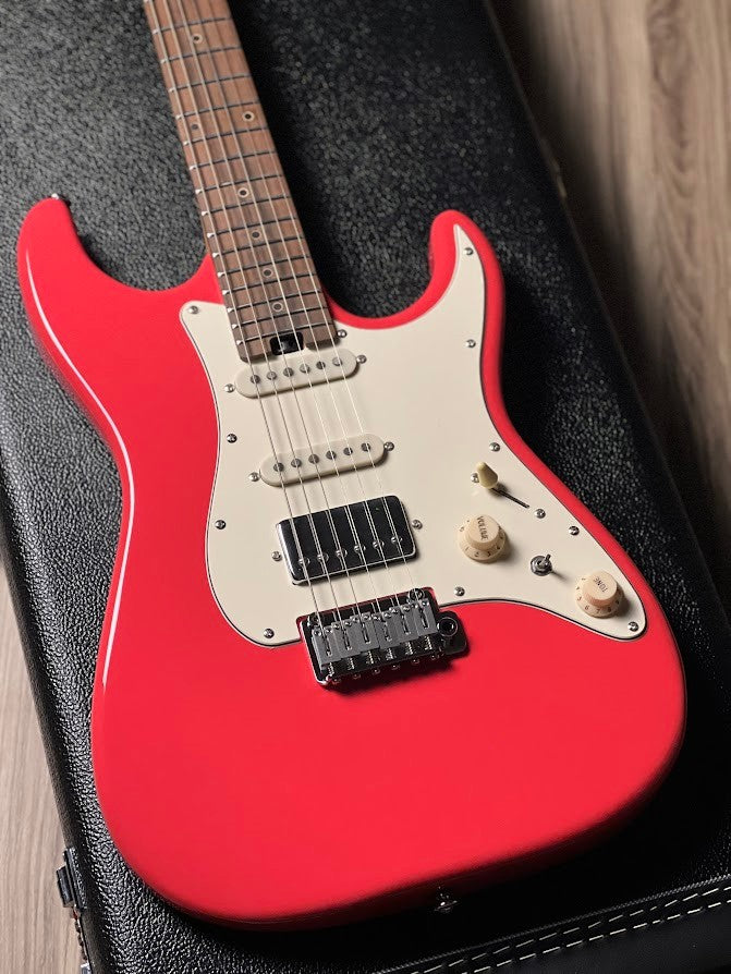 Soloking MS-11 Classic MKII with Rosewood FB in Fiesta Red