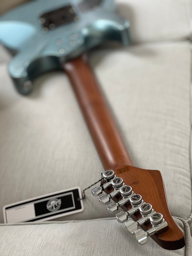 Soloking MS-1 Custom 24 HH FR Elite in Ice Blue Metallic