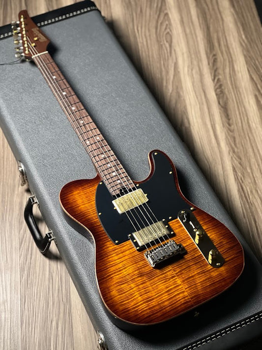 Soloking MT-1 FMT 22 Deluxe HH in Shaded Edgeburst Nafiri Special Run