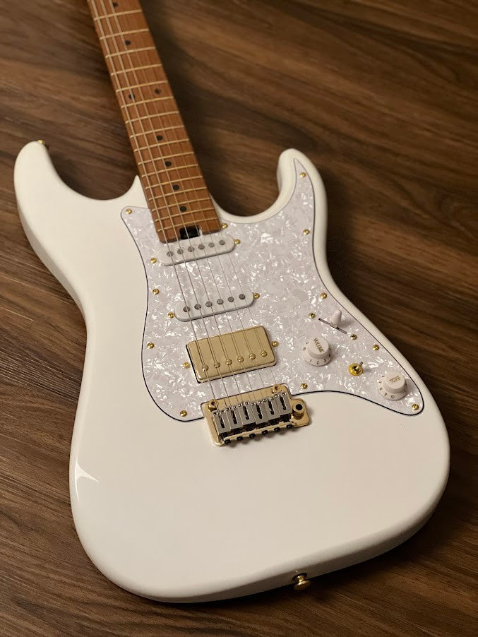 Soloking MS-1 Classic MKII in Olympic White Gold Hardware Nafiri Special Run Jescar